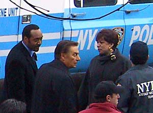 Jesse L. Martin, Jerry Orbach & S. Epatha Merkerson
