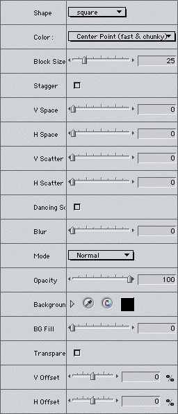 Joe's Pixelizer Controls